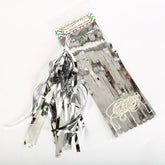 PartyCorp Silver Hanging Tassel Garland, Decoration Set For Party, DIY Pack Of 1